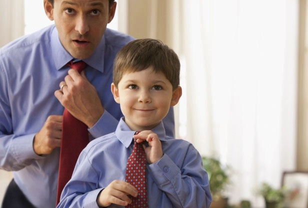 اصطلاح انگلیسی پسر کو ندارد نشان از پدر