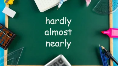 تفاوت almost, nearly و hardly