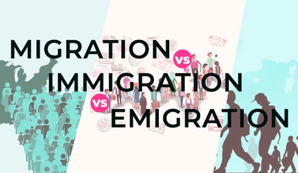 تفاوت migrate و emigrate و immigrate