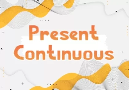 گرامر زمان Present Continuous