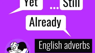 تفاوت قید already, still و yet
