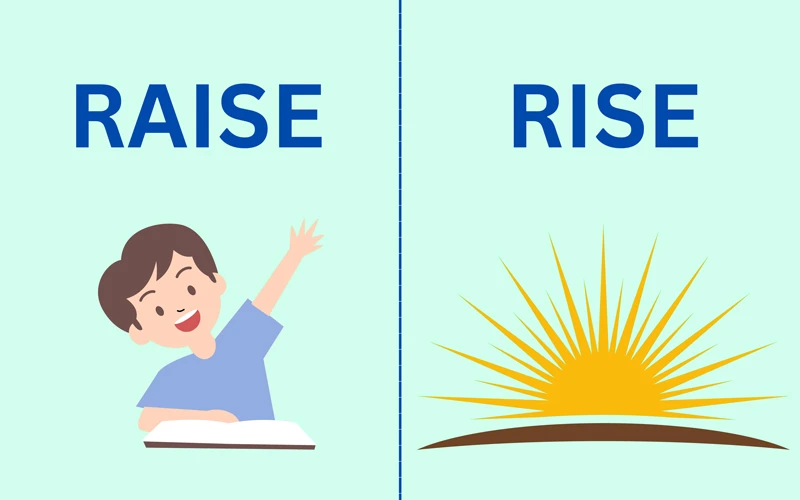 تفاوت Rise, Raise و Lift