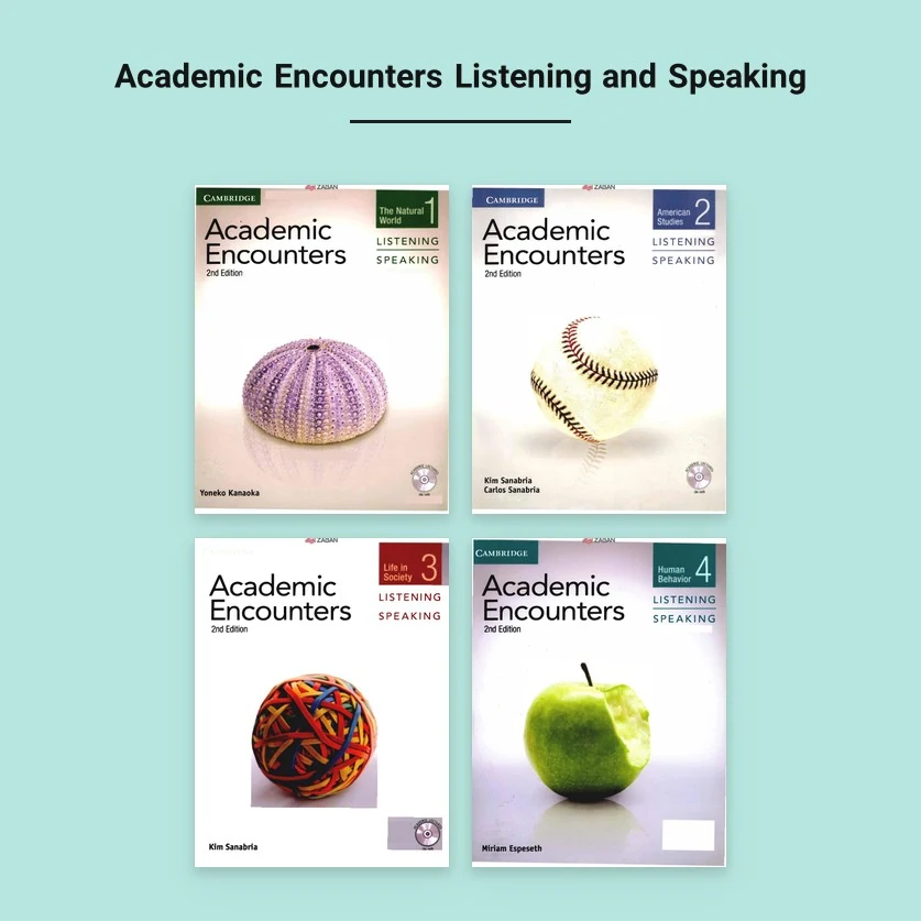 کتاب های Academic Encounters Listening and Speaking