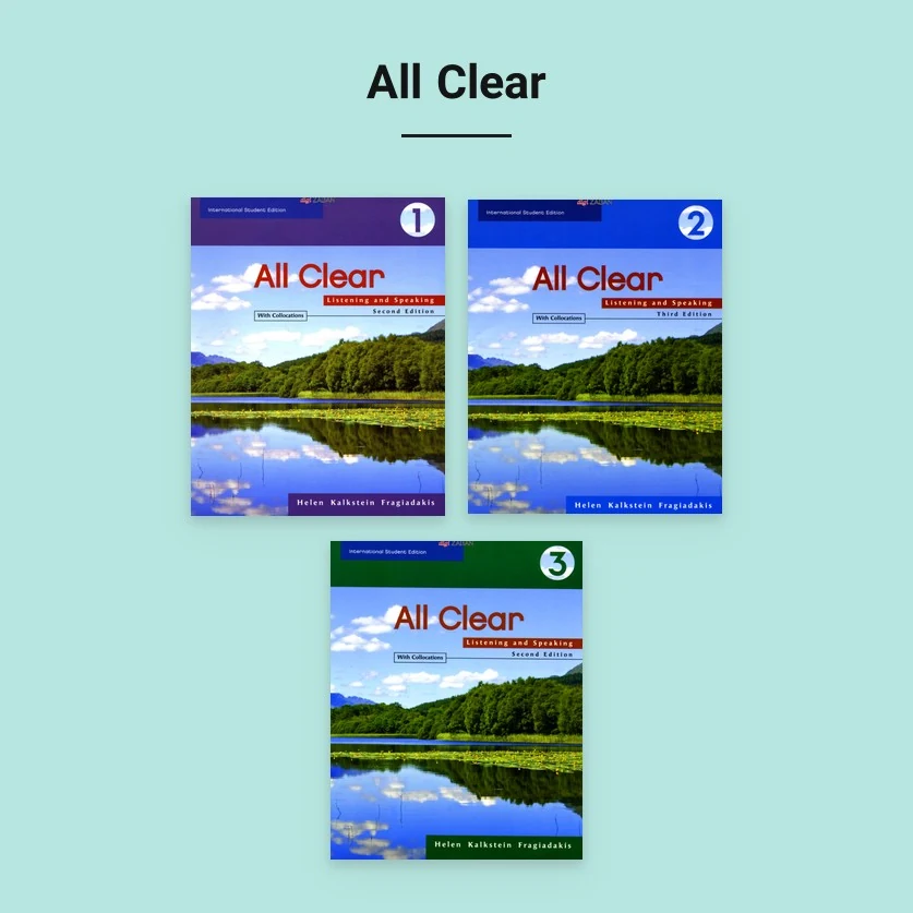 کتاب های All Clear