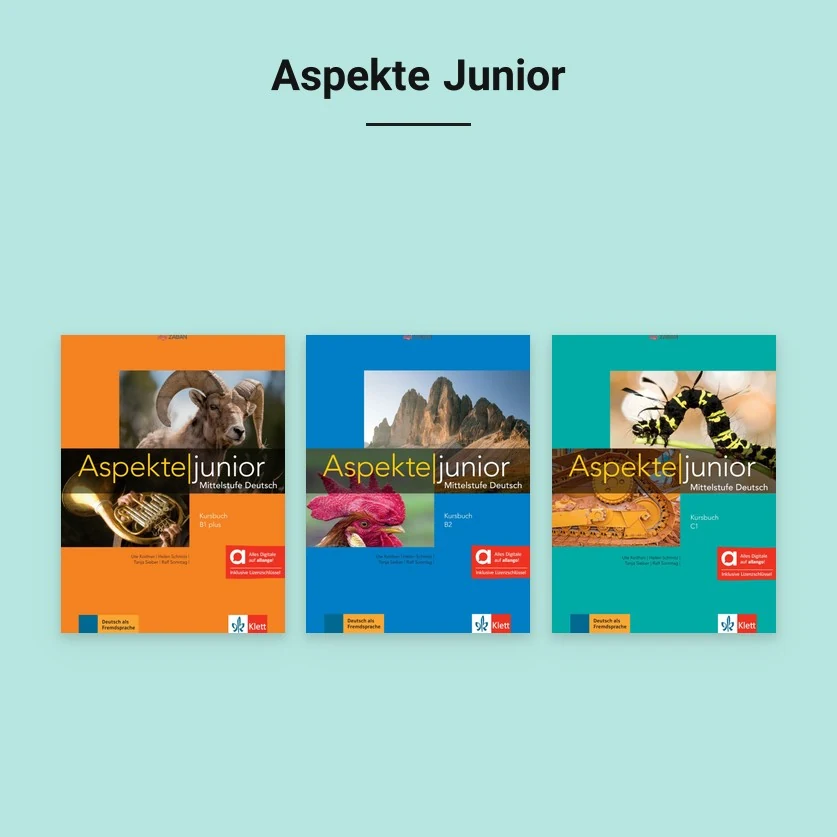 کتاب های Aspekte Junior
