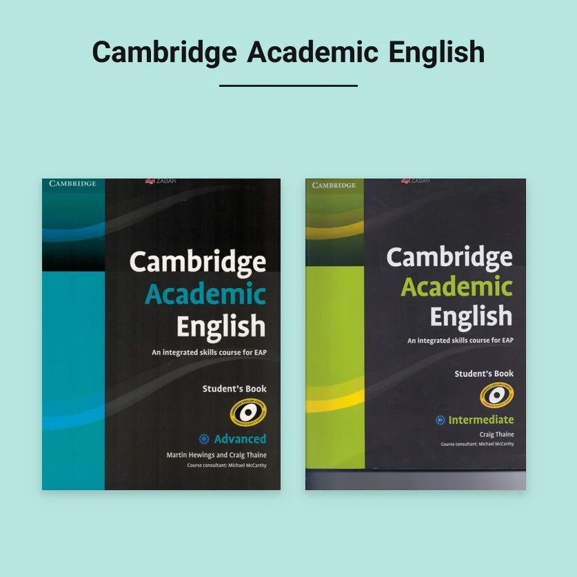 کتاب های Cambridge Academic English