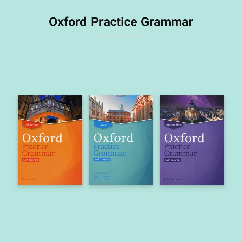 کتاب های Oxford Practice Grammar