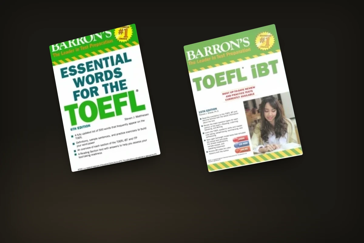 کتاب های Barron's TOEFL