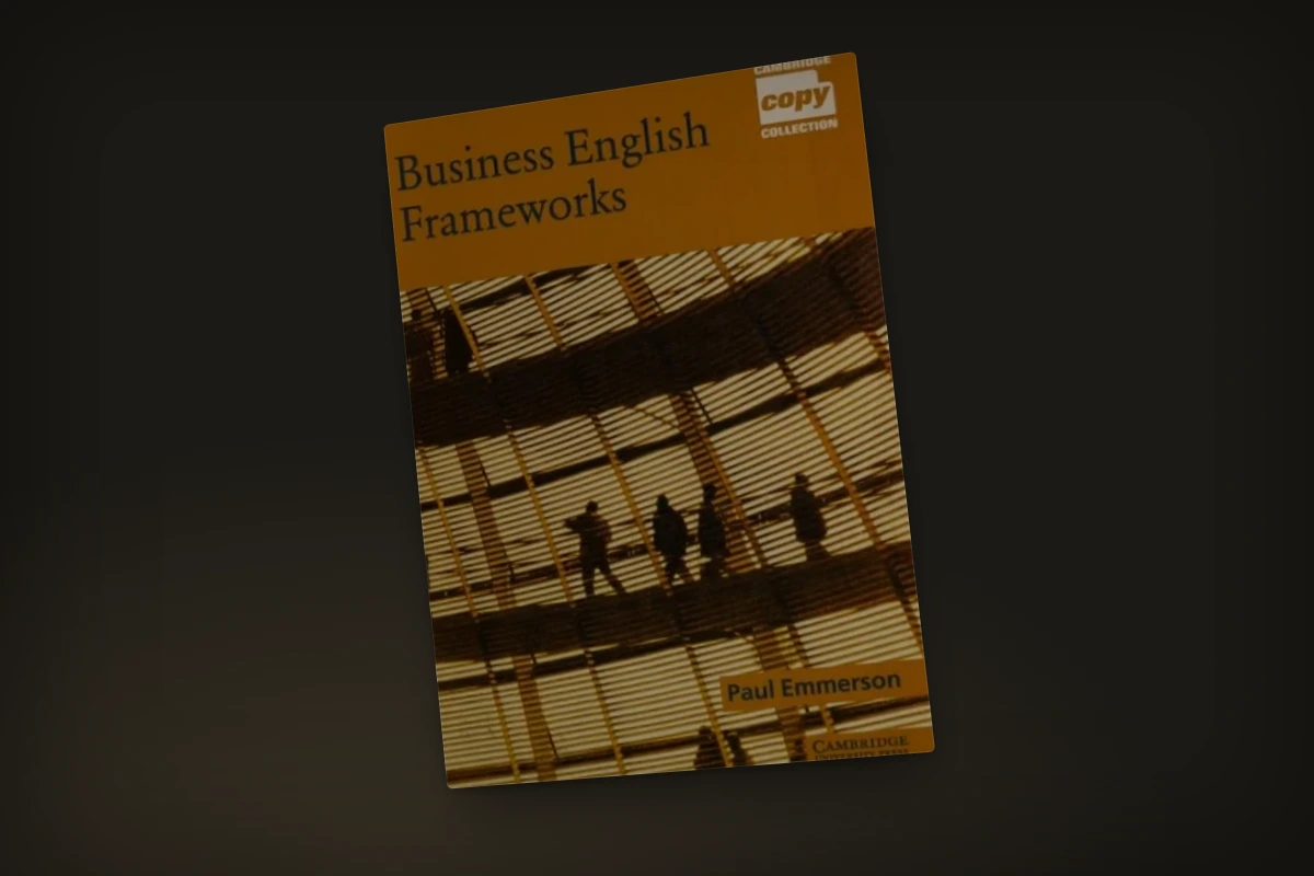 کتاب Business English Frameworks