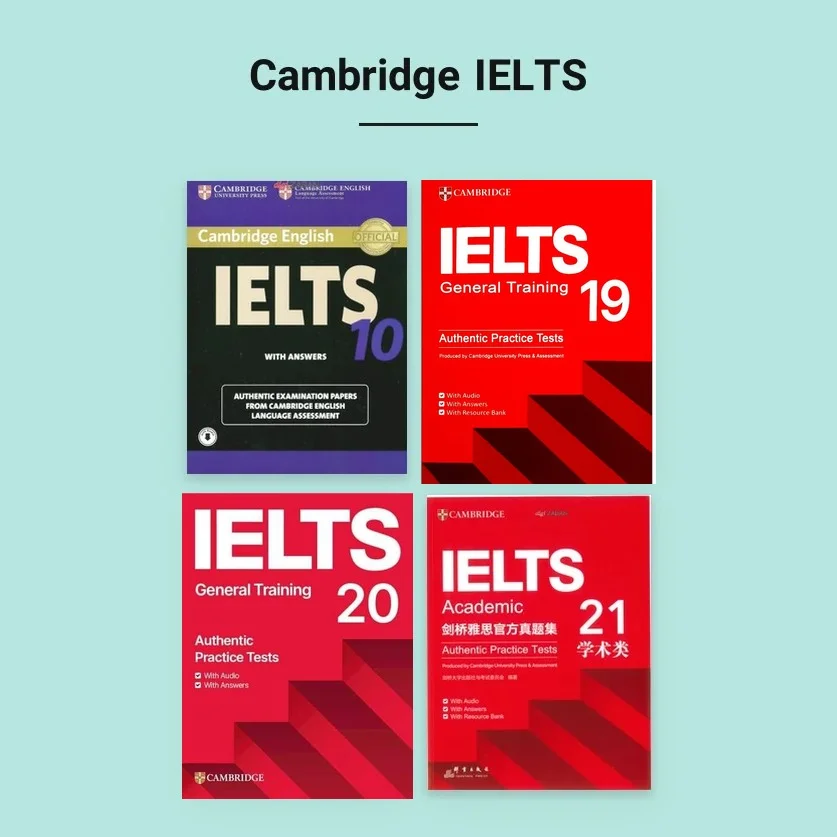 کتاب های Cambridge IELTS