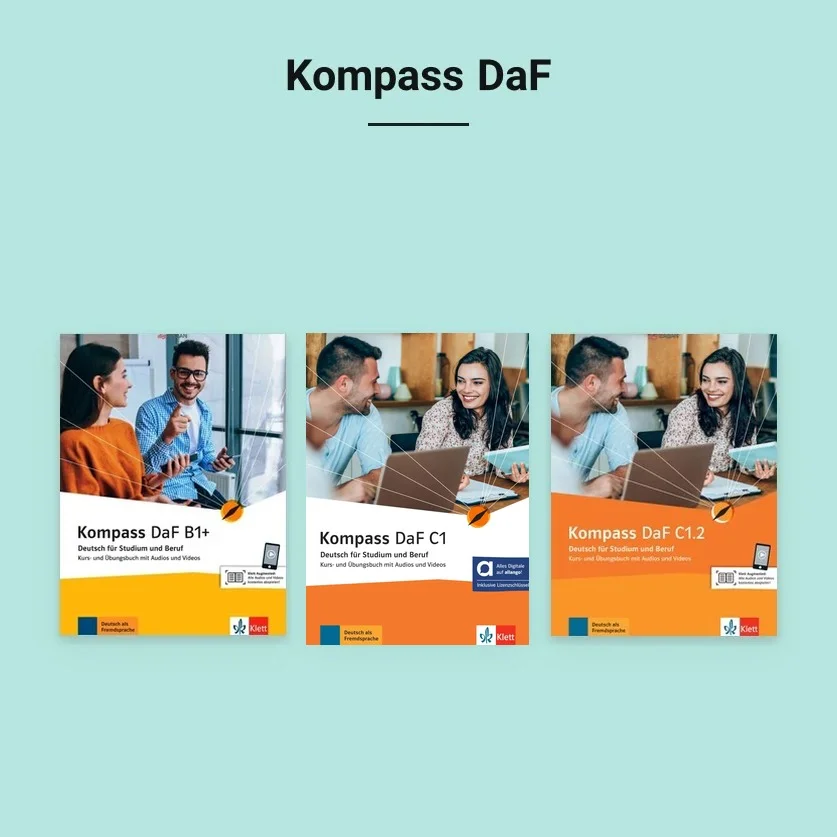 کتاب های Kompass DaF